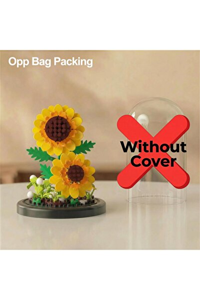 Choice12 3112-No Cover Eternal Flower Bouquet Bonsai Potted Plant Micro Build...