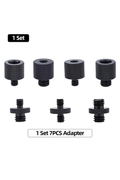 Choice 1 Set Camera Screw Adapter Mount Set for GoPro DJI Osmo Insta360 SJCAM...