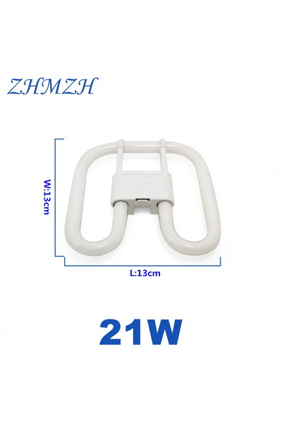 Choice 21W-white Four Needle Butterfly Tube Tricolor Energy-saving Lamp Fluor...