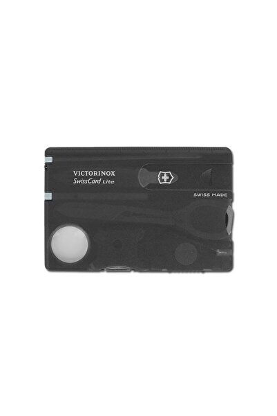 Victorinox SWISSCARD LITE negru transparent