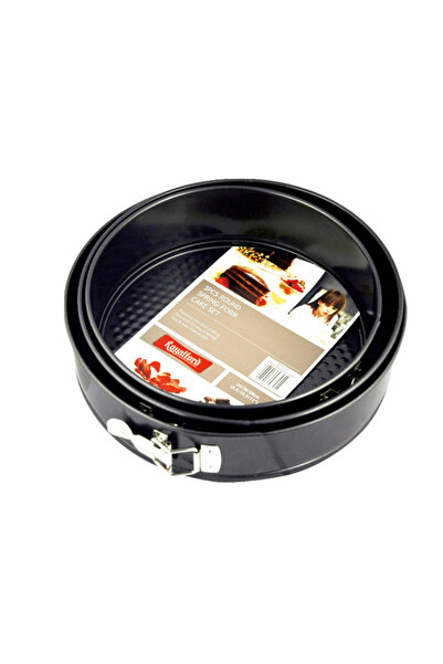 ROYALFORD 3-Piece Stainless Steel Spring-Form Baking Tray Set