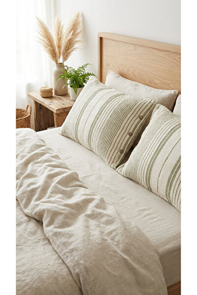 kesenegore 4 στρώσεις μουσελίνα φυσική 100% βαμβάκι 2 μαξιλαροθήκες 50x70cm π...