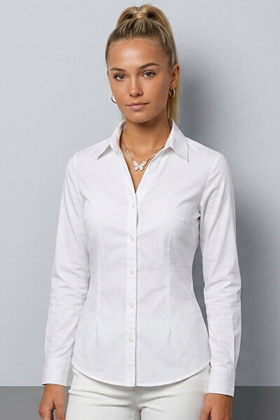 Şiir SONODRA Slim Fit Εφαρμοστό Μακρυμάνικο Γυναικείο Πουκάμισο & Μπλούζα με ...