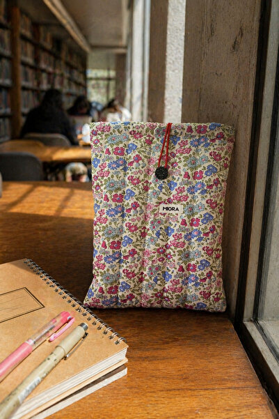 MIORA BAG Çiçek Desenli Tablet Çantası – Günlük Kullanım-Garden Series Tablet...