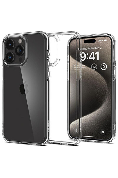 Spigen Θήκη για iPhone 15 Pro Max, Ultra Hybrid (ACS06565), αντικραδασμική, δ...