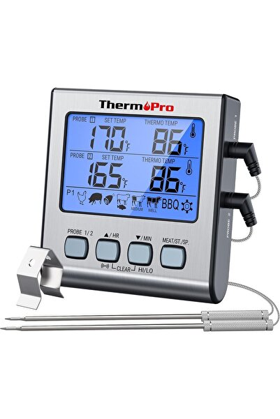 Dotail ThermoPro Θερμόμετρο Τροφίμων, με 2 αισθητήρες