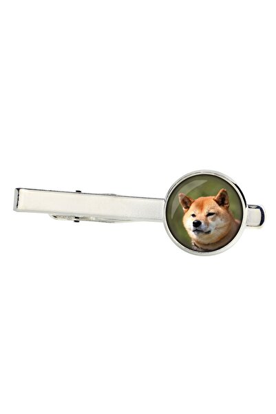 Art - Dog Shiba Inu, câine japonez de talie mică - ac de cravată, ornament, b...