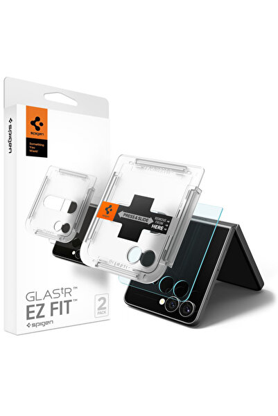 Spigen Προστατευτική μεμβράνη για Samsung Galaxy Z Flip7, Διαφανής; Αντικραδα...