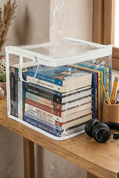 Helen's Home 4 Διαφανείς Οργανωτές Ντουλάπας 25x25x25 εκ.