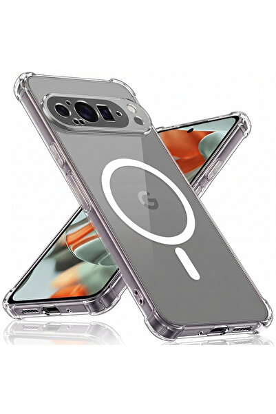 Stef's Cat Husa pentru Google Pixel 9 Pro XL, Stef's Cat, Shockproof Clear Si...