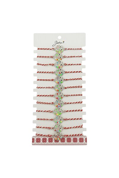 OEM Bratara bijuterie Martisor traditional pentru femei, Snur textil De culoa...