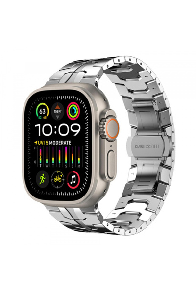 Techsuit W063 Λουράκι για Huawei Watch/ Σειρά Ρολογιών Xiaomi, Ασημί