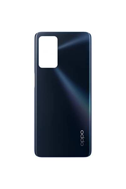 OPPO Капак на батерията A16s/ A54s/ A16, Черен (Кристално черен), Сервизен па...