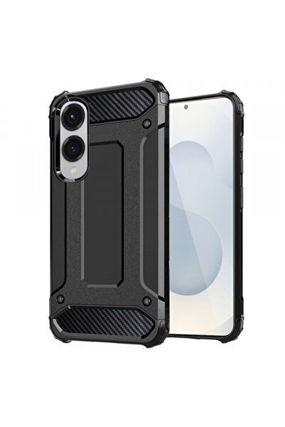 Techsuit Калъф за Samsung Galaxy S25 Edge S937, Techsuit, Hybrid Armor, Черен