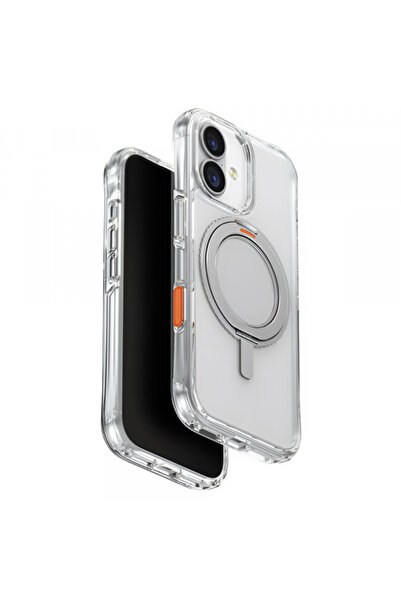 Stef's Cat Husa pentru Apple iPhone 17, UNIQ, Swivix, Argintie,