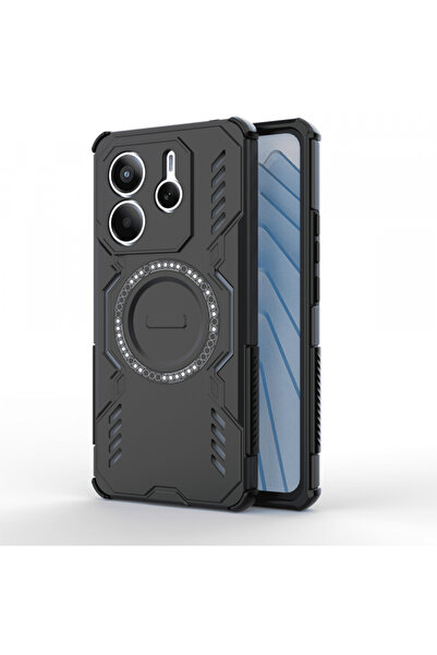 Techsuit MagSafe калъф за Xiaomi Redmi Note 14 5G, Techsuit, Armormag, Черен