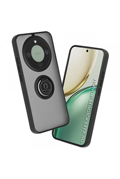 Techsuit Калъф за Honor Magic8 Lite, Techsuit, Glinth, Черен