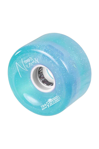 Chaya ΝΕΟΝ LED ΜΠΛΕ ΤΡΟΧΟΙ - ΛΕΥΚΟ/ΜΠΛΕ