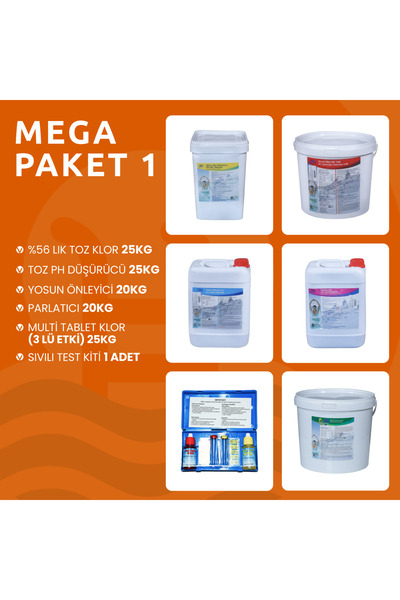 Havuzhane Havuz Bakım Seti Mega Paket 1