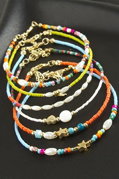 Generic Brand Mixed Miyoki Bead Bracelet - Ebruli