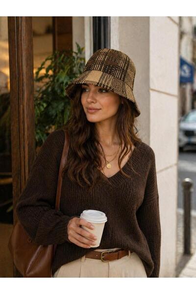 Wearflawless قبعة دلو نسائية، قبعة شاطئ صيفية محبوكة، قبعة دلو عصرية