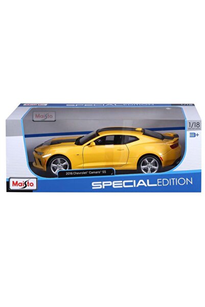 Maisto Masina din metal, Maisto, 2016 Chevrolet Camaro SS, 1:18, Galben