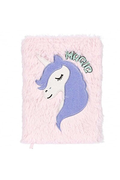 Starpak Caiet A5 cu coperta de plus, Starpak, Unicorn
