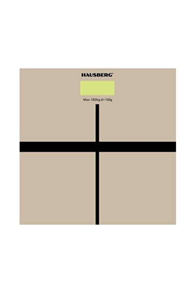 E-ANAMAG Ζυγαριά σώματος HAUSBERG HB-6003AB, 180 κιλά, μπαταρία λιθίου 3V, 30...