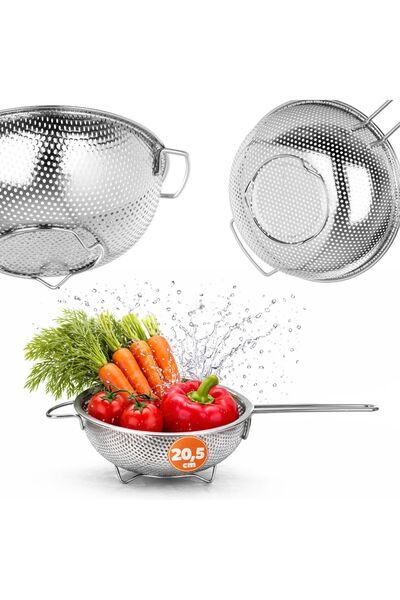 KADAX Strecurătoare de bucătărie din oțel inoxidabil 20,5 cm