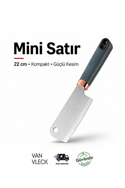 VAN VLECK Mini Satır – Kompakt Et ve Sebze Doğrama Bıçağı, Çok Amaçlı Keskin ...