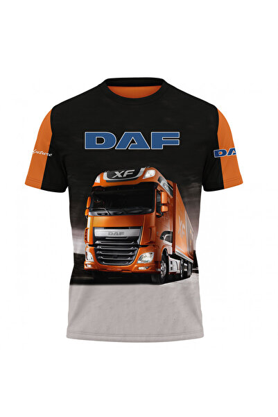 OEM Tricou barbati Daf , maneca scurta multicolor T009