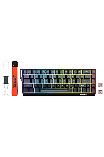 gaman 68 Tuş RGB Animasyonlu Mekanik Oyuncu Klavyesi – USB to Type-C Gaming K...