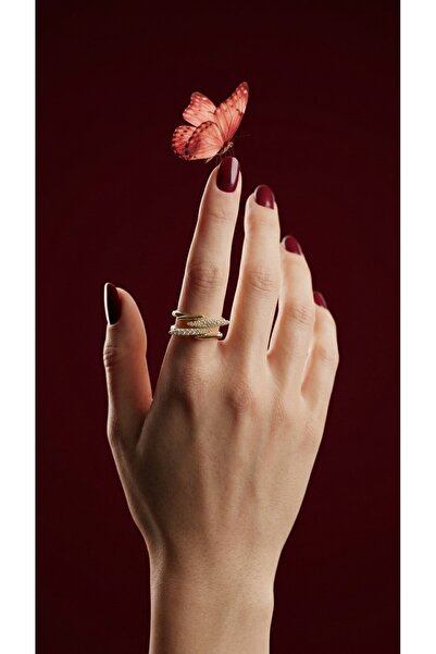 ZERA STEEL JEWELRY Xuping Üç Sıralı Yüzük