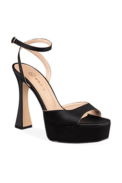 Envie Shoes Γυναικεία Παπούτσια Πέδιλα E02-21871-34 Μαύρο