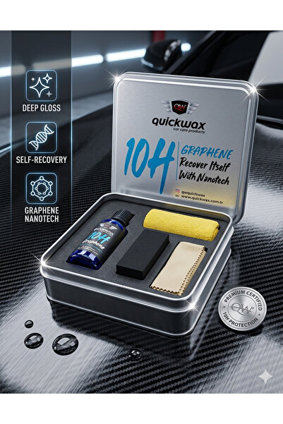 quickwax 10H NANO SERAMİK KAPLAMA SETİ - ELMAS SERTLİĞİNDE KORUMA VE MAKSİMUM...