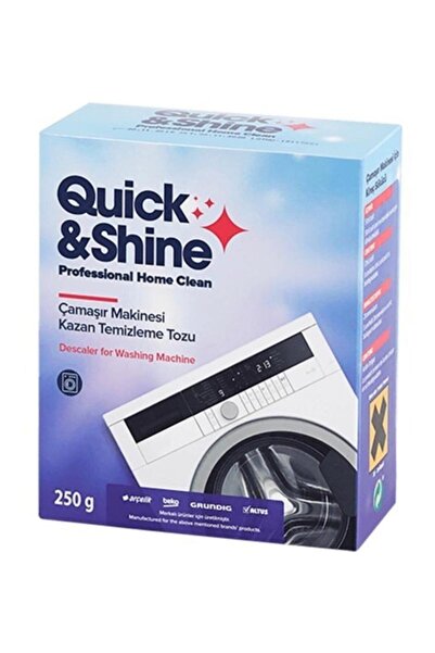 Quick&Shine Çamaşır Makinesi Kazan Temizleme Tozu 1 adet