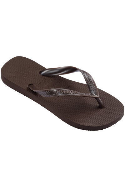 Havaianas Κορυφαίες σαγιονάρες παραλίας Tıras Brown Unisex, αντιολισθητικές κ...