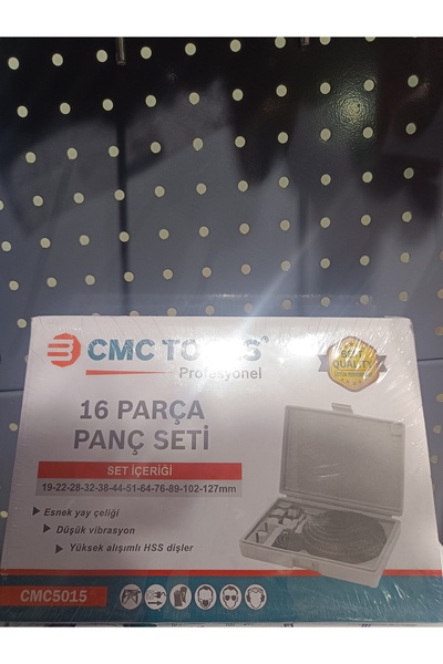 CMC Tools CMC 16 parça Panç seti