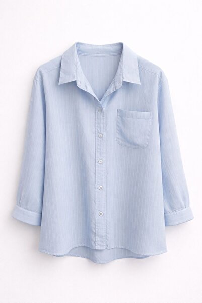 SHUR BOUTİQUE Oversize Tül Gömlek
