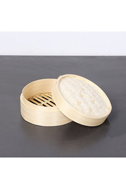 Saule Dim-Sum Bambu Buharda Pişirme ve Saklama Kabı 18 cm