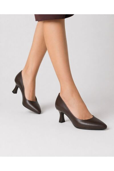 Wild Flower 501 ألف. حذاء My Story Shoes نسائي بكعب متوسط ​​مدبب من الأمام، ح...