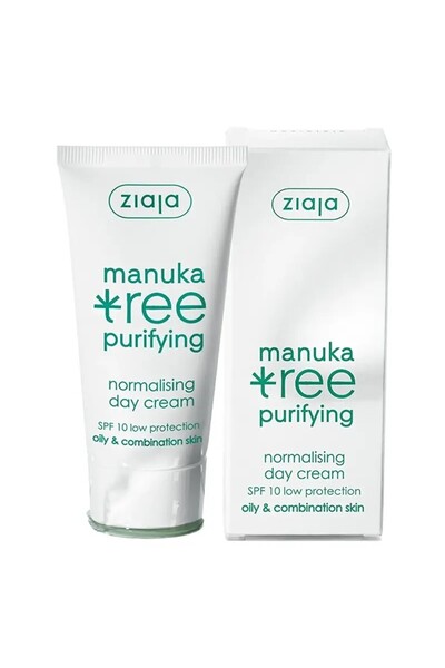 Ziajaa Manuka Day Cream for Oily and Combination Skin, Manuka Tree Leaf Extra...