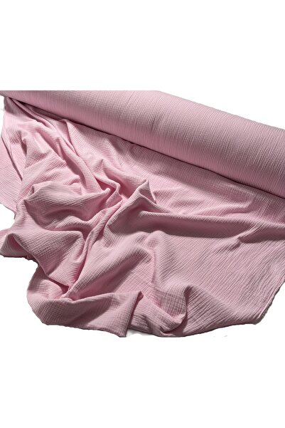 BURSA KUMAŞTAN 100% Cotton Double Layer Muslin Fabric for Dressmaking Width 140 cm 4000 -16