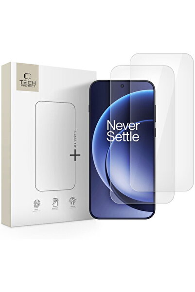 Tech-Protect Husa FIT+ Foil Pack of 2 ONEPLUS 15 TRANSPARENT Cases