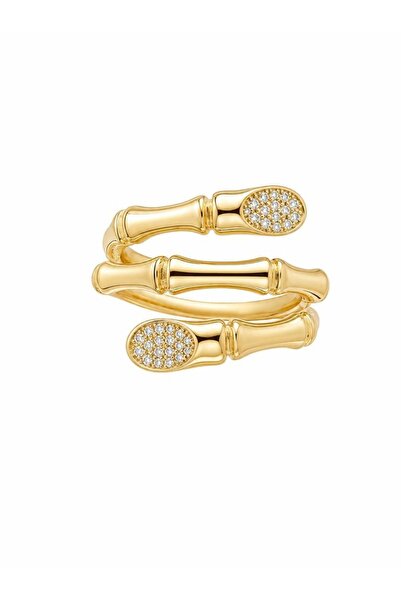 Laviona jewelry Xuping 14k 3 Sıra Yılan Model Yüzük