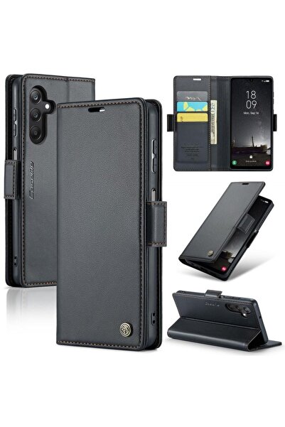 Caseme 023 Luminus Θήκη Πορτοφόλι Black (Samsung Galaxy A25 5G)