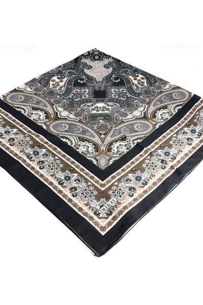 MİRAY Eșarfă supradimensionată din bumbac organic Nevada - 120 x 120 - 06452