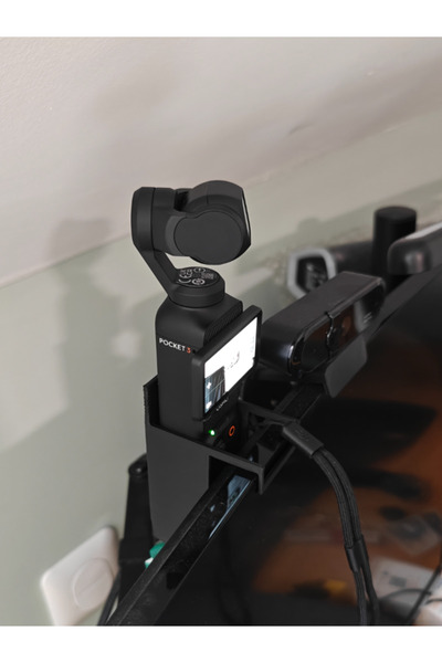 Morphena3D DJI Osmo Pocket 3 - 4 Uyumlu Monitör Kamera Standı – Monitör İçin ...