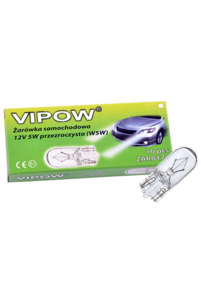 Generic BEC AUTO 12V 5W ALB CLAR (W5W)