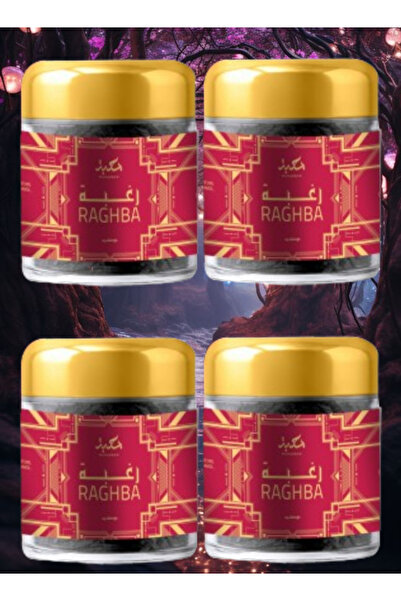 Mahabbah 4 Pieces Bakhoor Raghba 30grams